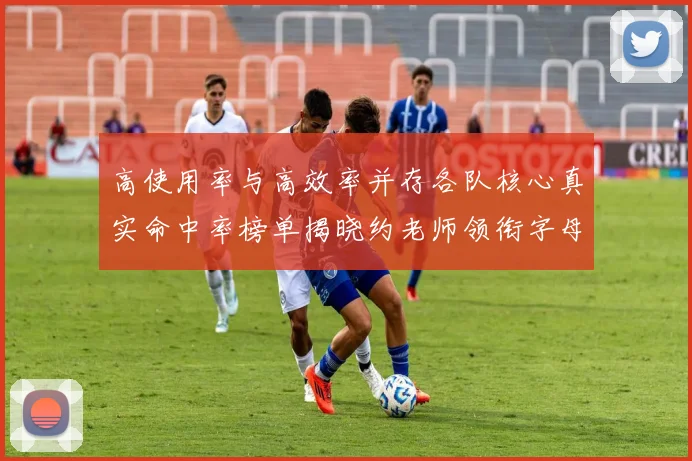 高使用率与高效率并存各队核心真实命中率榜单揭晓约老师领衔字母紧随其后